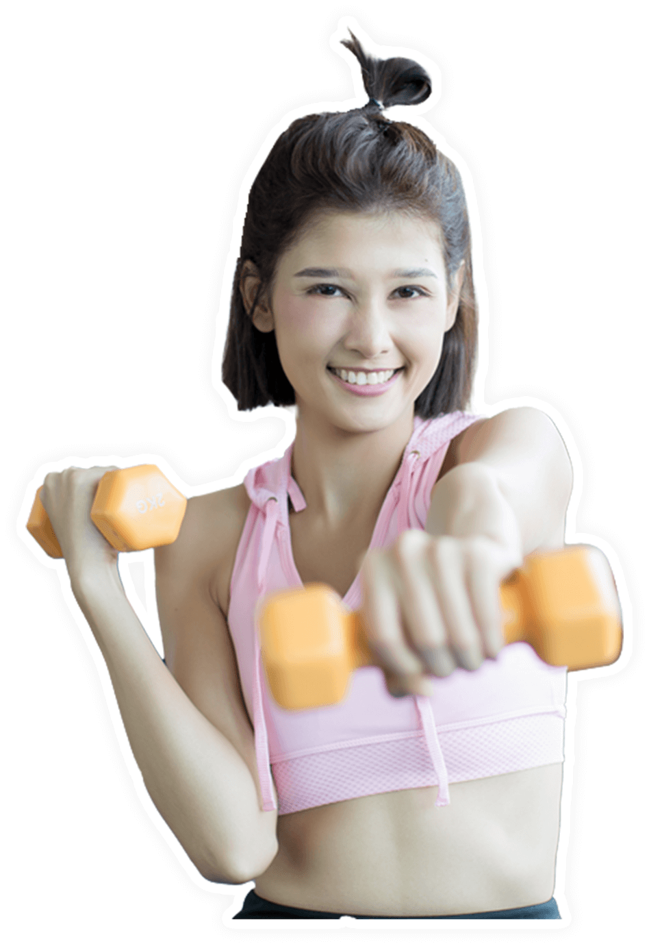 エッセンシャルジム24　茗荷谷　ジム　トレーニングする女性